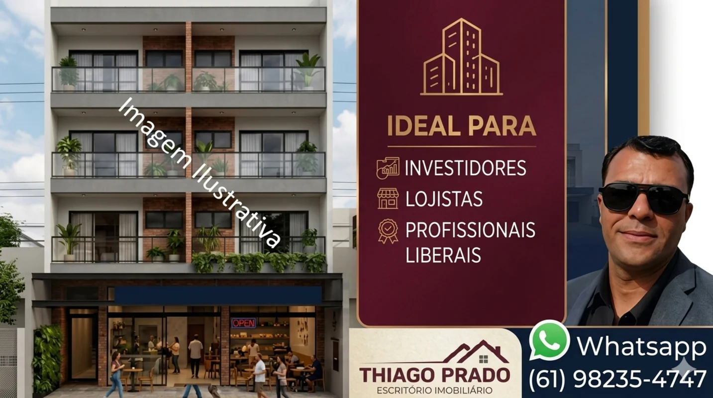 Oportunidade Única Lote Comercial Próximo a Feira Permanente de Sobradinho II. L...