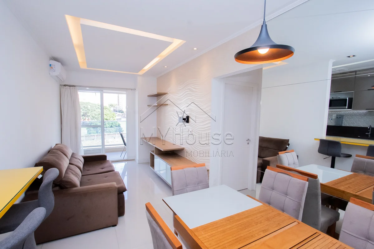 Apresento um apartamento de 1 quarto GARDEN com um reforma impecável e mobiliado...