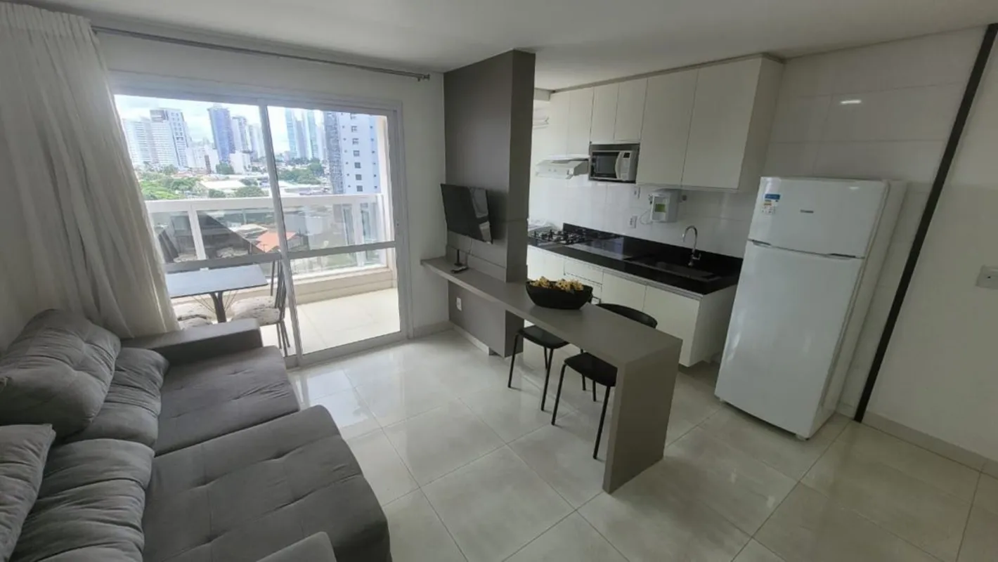 Apartamento para Locação - QS MARISTA RESIDENCE - Setor Marista Mobiliado- 48m²-...