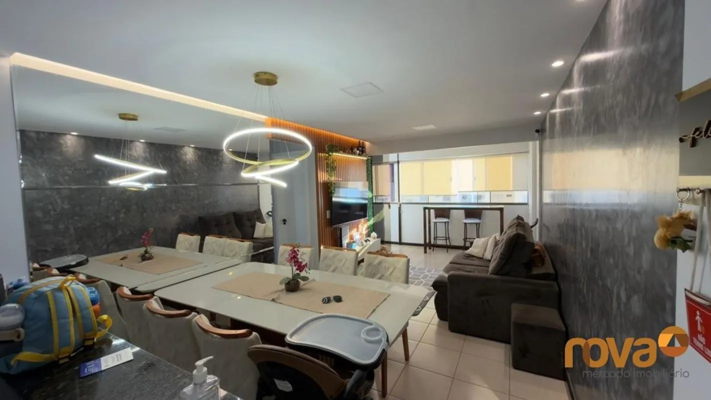 Apartamento com 3 quartos 1 suite no Alto da Glória, Andar alto, Nascente, Sala ...