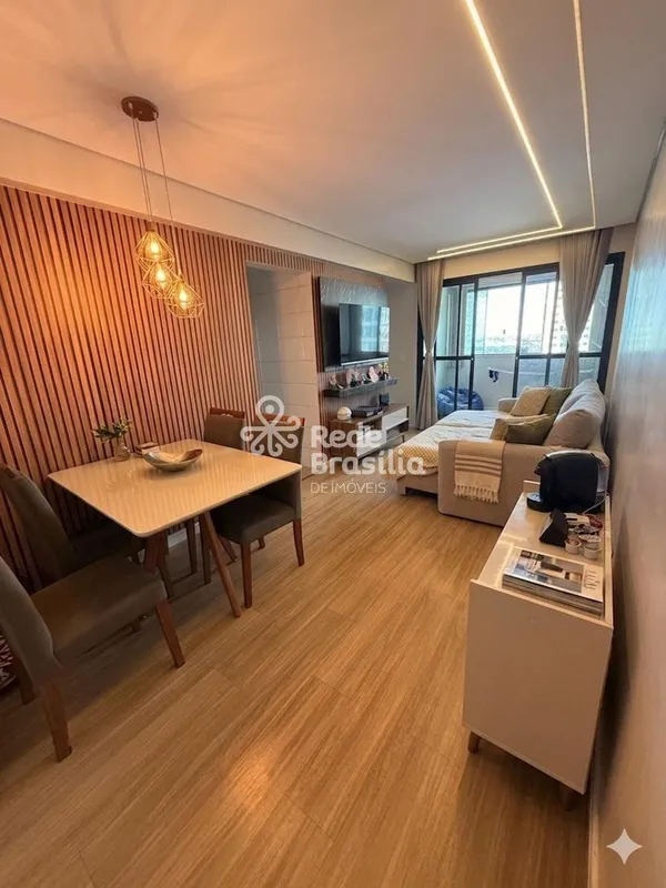 Águas Claras ? Excelente apartamento de 3 quartos com suíte no Residencial Sevil...
