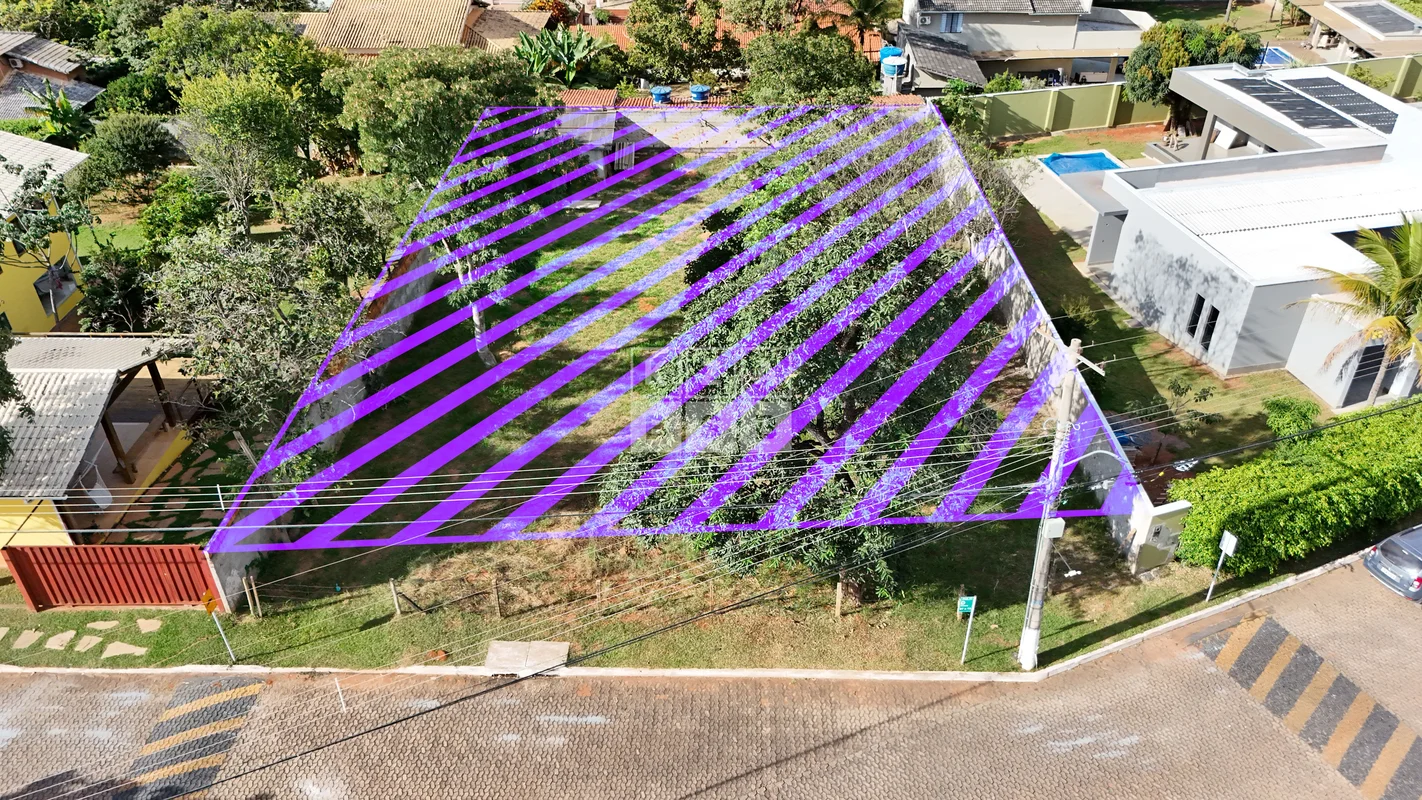 Condomínio Privê Morada sul Etapa A Lote com mais de 1000 metros de área útil . ...