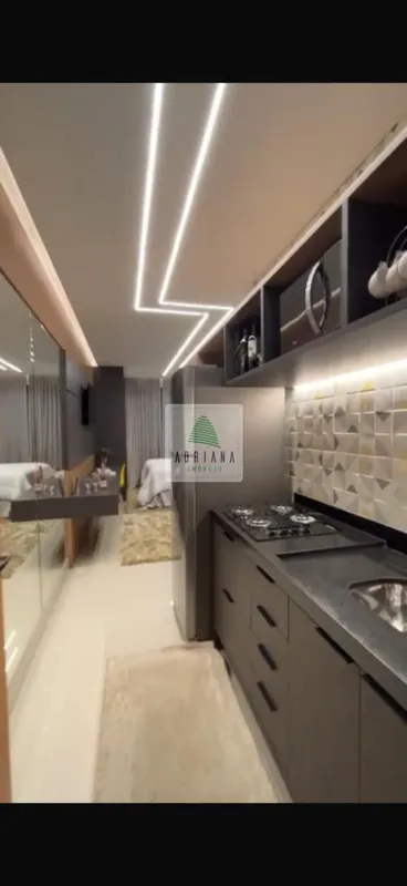Loft localizado bairro consolidado 100% residencial cercado por comercio, shoppi...
