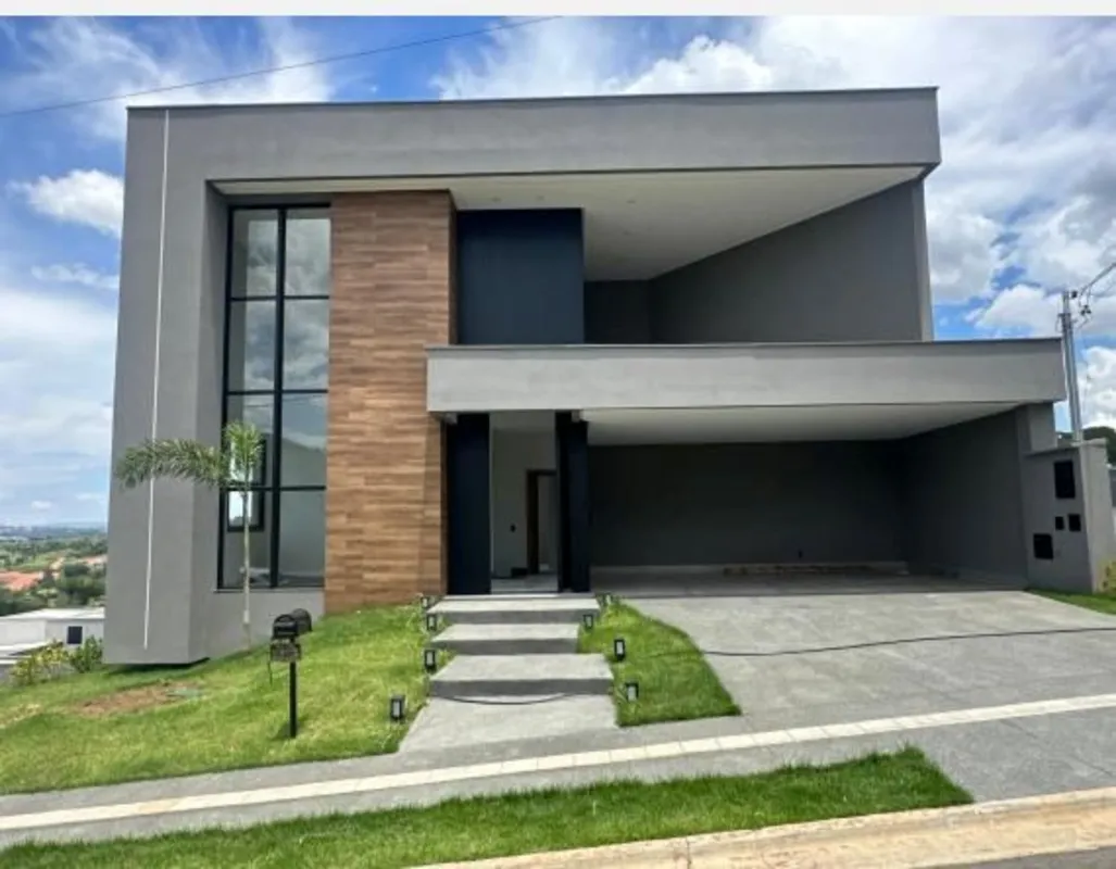 Lindo sobrado no condomínio Jardins Bolonha. ?Área construída: 240 M² + 40 m² da...