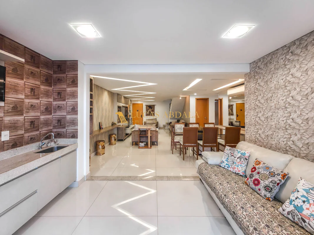 PARK SUL PRIME RESIDENCE Cobertura 238m2 duplex, de canto e vista livre para o a...