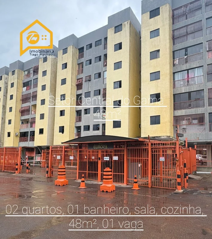 Excelente apartamento no Residencial Europa- 02 quartos- Sala - Cozinha - Banhei...