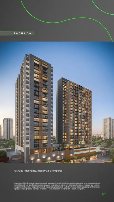 Ágio de Flat à venda no Alto Bueno – 37m² com garagem, Escaninho e lazer complet...