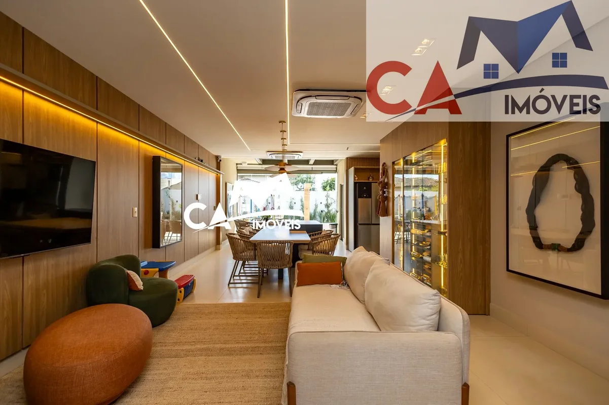 vendo excelente casa na ponte alta norte 100% mobiliada - 04 suítes, todas com a...
