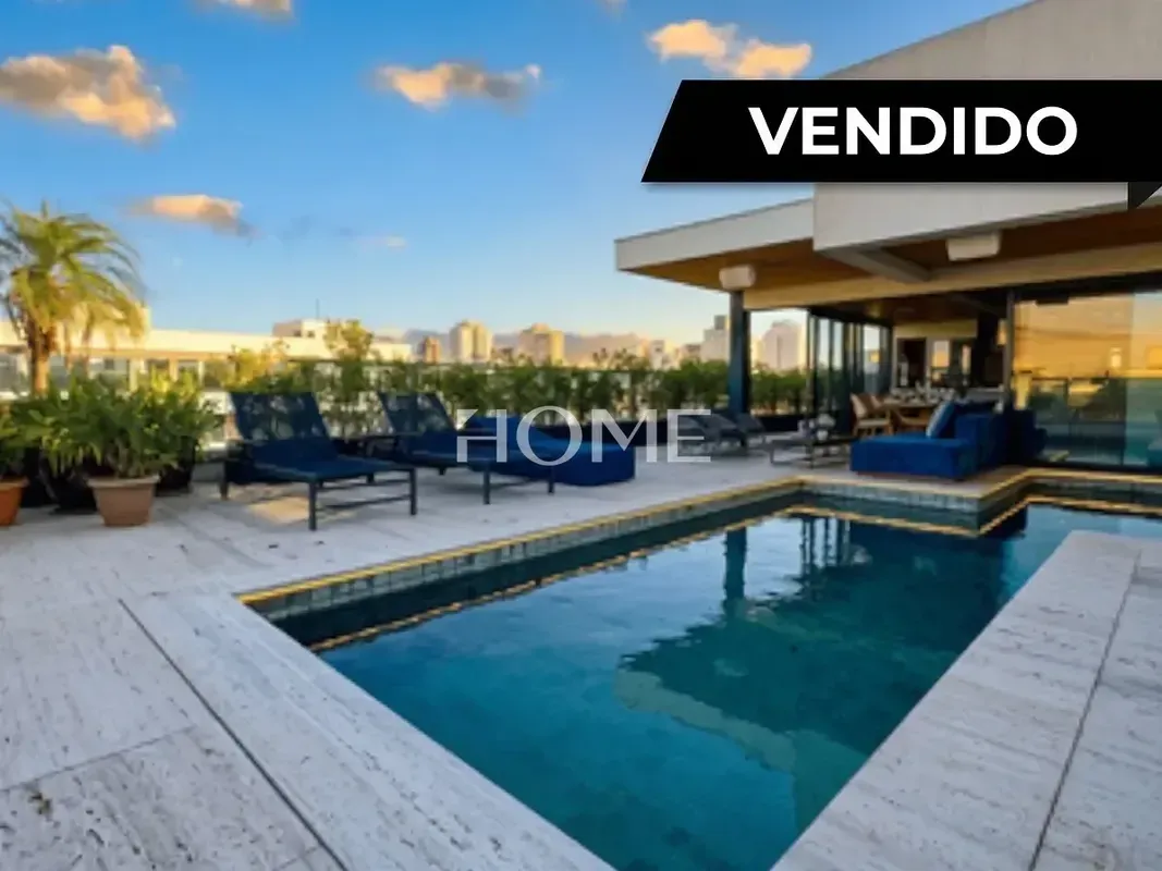 HOME VENDE COM EXCLUSIVIDADE:COBERTURA DUPLEX EXCLUSIVA, COMPOSTA POR:ÁREA SOCIA...