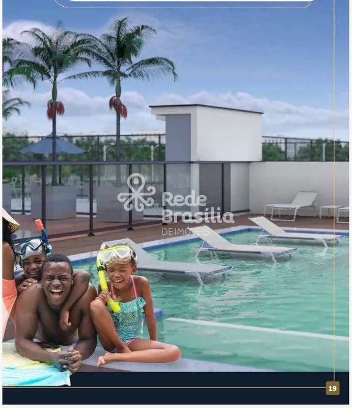 Quadra 202 Solar Brasilis | Apartamento 3 Quartos sendo 1 Suíte com 2 Vagas de G...