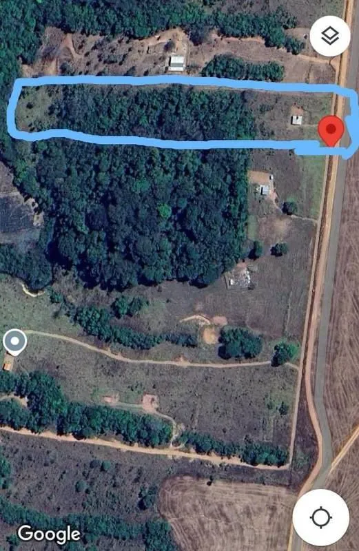 Uma belíssima área com energia elétrica, sendo 59,95 m² de frente,334,45 m² na l...