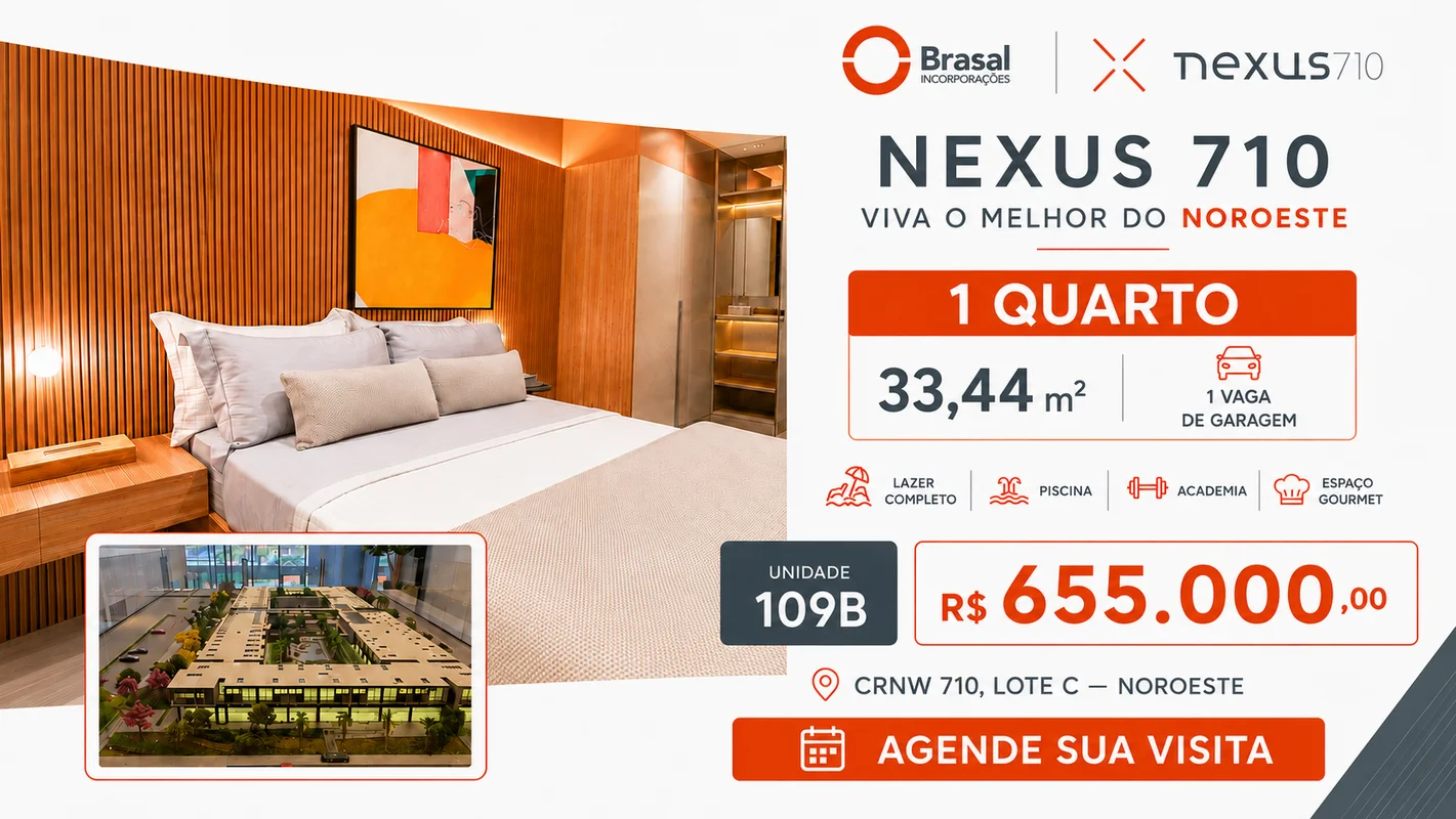 NEXUS 710 BRASAL | MODERNIDADE, PRATICIDADE E QUALIDADE DE VIDA NO NOROESTEImagi...