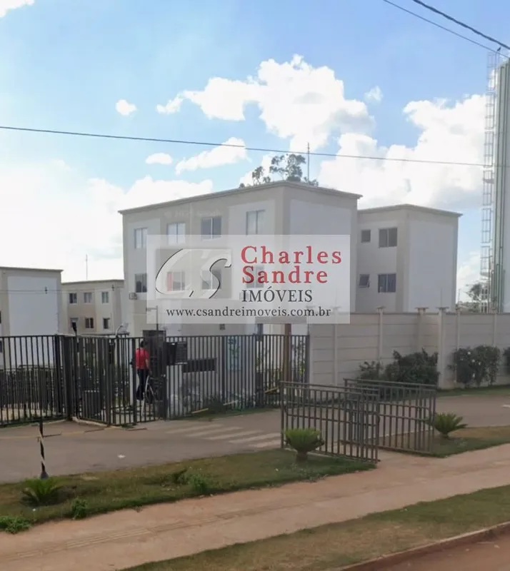 Condomínio Demoiselle Residencial 14 Bis - Goiânia 43m² bem distribuídos 2 quart...
