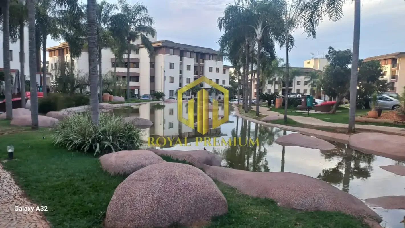 Royal Premium aluga um dos melhores flats, mobiliado, no LIFE Resort, no Lago No...