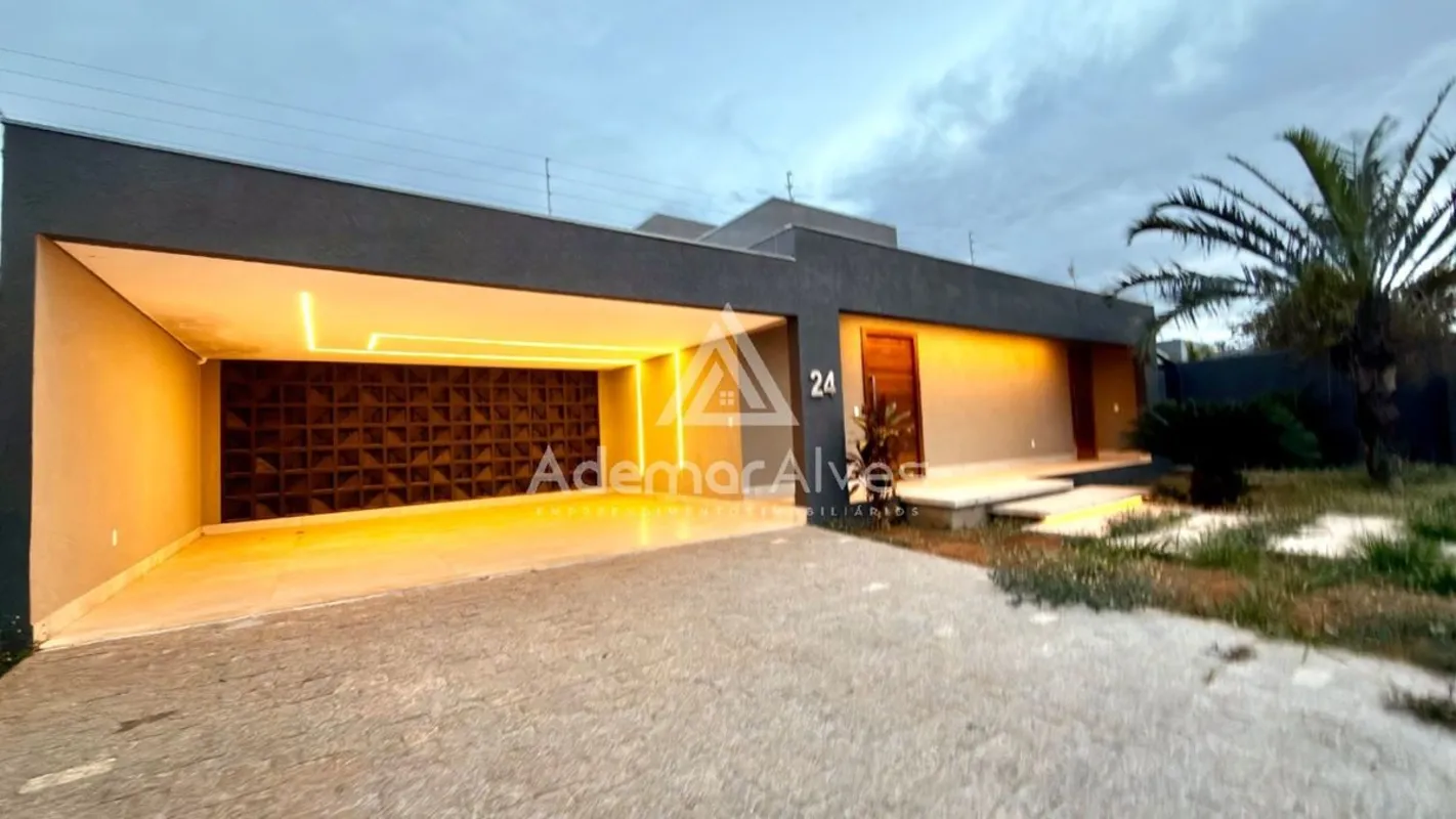 VENDE-SE CASA DE ALTO PADRÃO| CONDOMÍNIO ESTÂNCIA QUINTAS DA ALVORADA | 04 SUÍTE...
