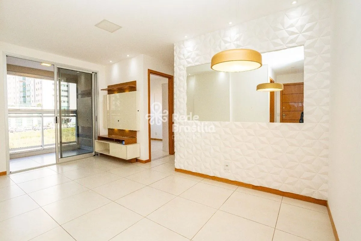Apartamento nascente à venda - Águas Claras - 59 m² de área privativa- Sala ampl...