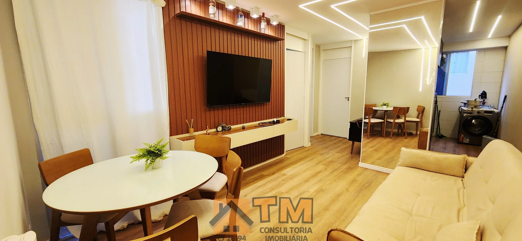 TM CONSULTORIA IMOBILIÁRIAVENDE:EXCELENTE APARTAMENTO TODO REFORMADO, COM ARMÁRI...