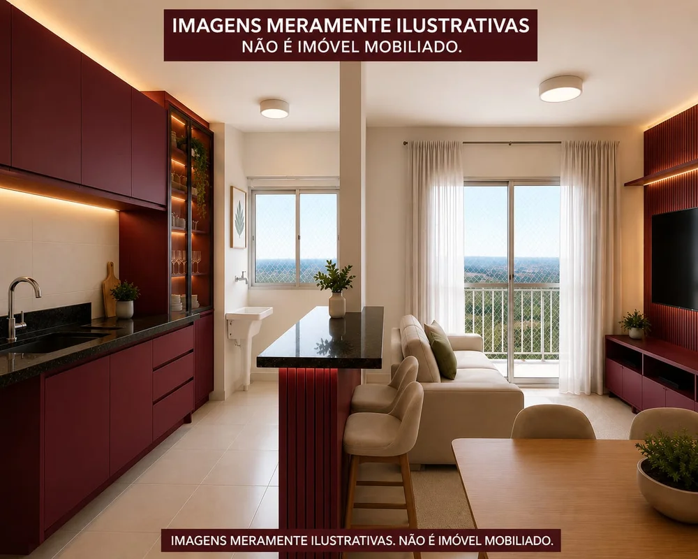 APARTAMENTO NASCENTE COM VISTA LIVRE E SACADA – TAGUATINGA NORTEExcelente oportu...