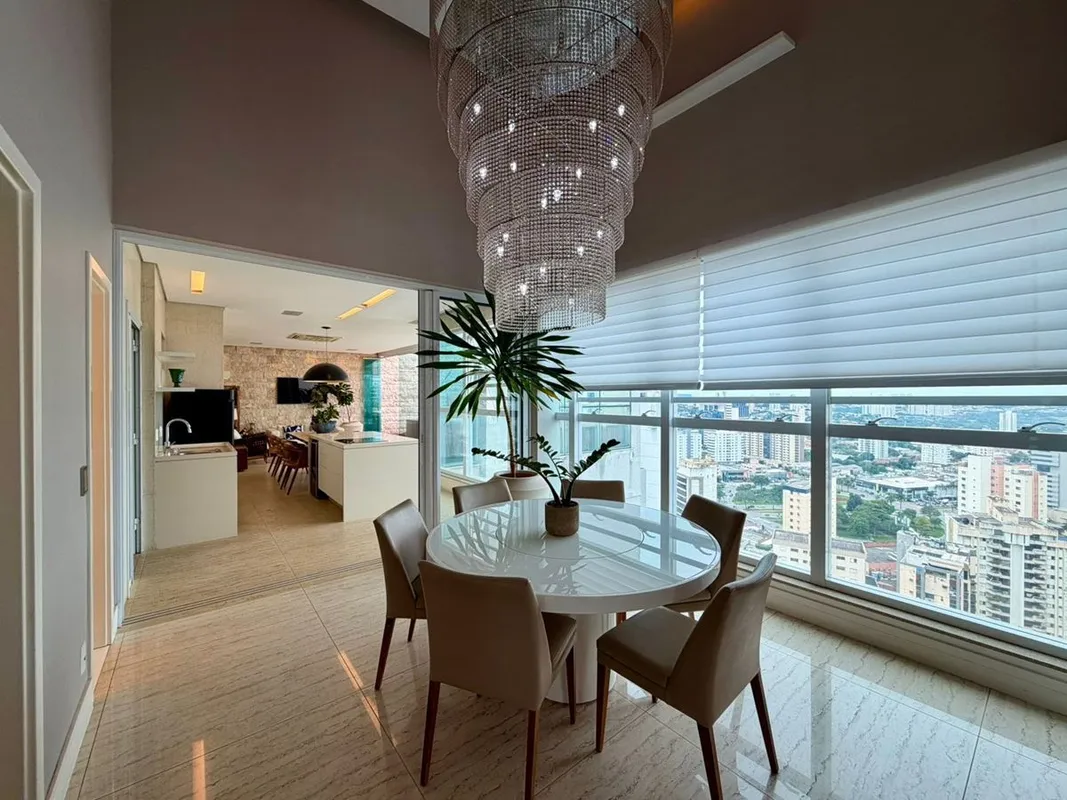 Cobertura mobiliada, torre del parc, 310 metros privativos, pé direito alto, var...