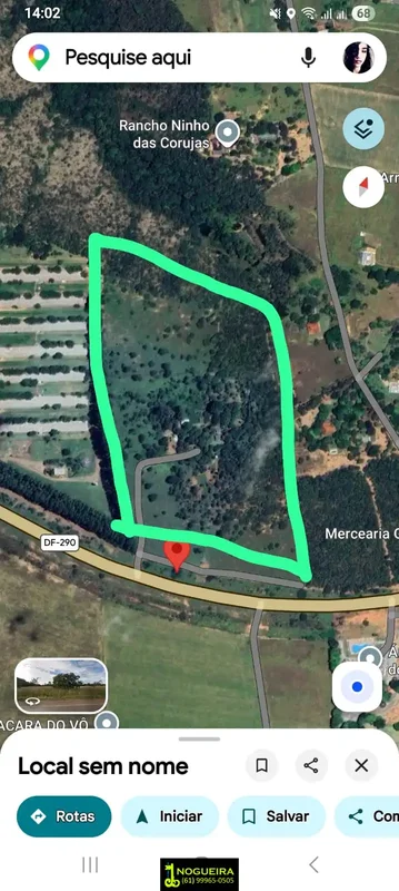 VENDO EXCELENTE TERRENO DE 133.000 m2NA PONTE ALTA NORTE GAMA-DF FRENTEA DF 290 ...