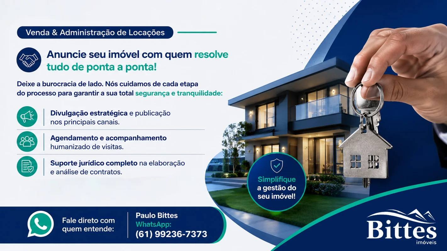 Anuncie seu imóvel com quem resolve tudo de ponta a ponta!Deixe a burocracia de ...