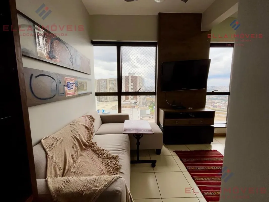  ______ELLA IMÓVEIS ALUGA!______Apartamento mobiliado no Residencial MOOVE- Água...