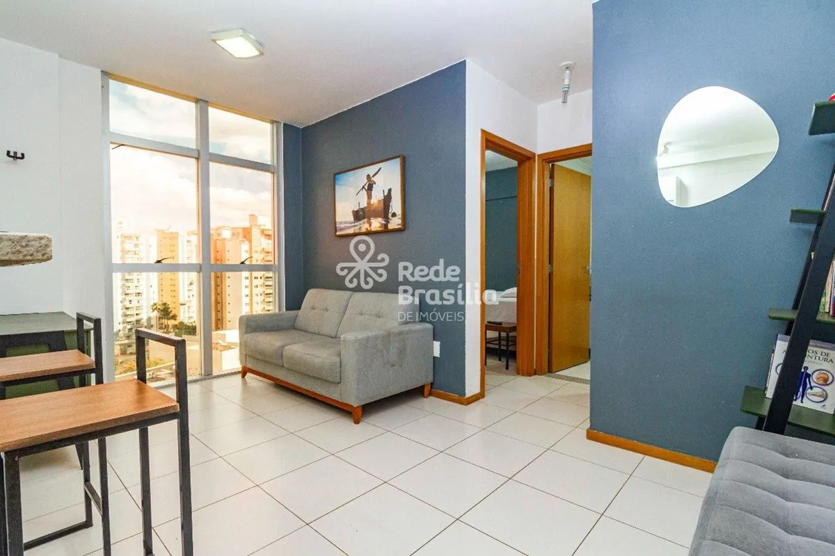 Rua Manacá - Apartamento Nascente - 1 quarto - mobiliado - Águas ClarasExcelente...