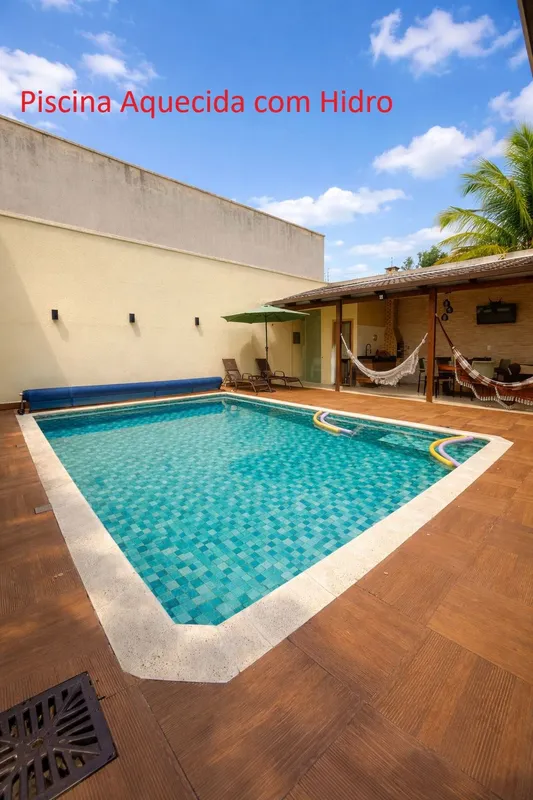 ?? Casa Moderna 3 quartos com Piscina aquecida no Jardim Presidente?? Jardim Pre...