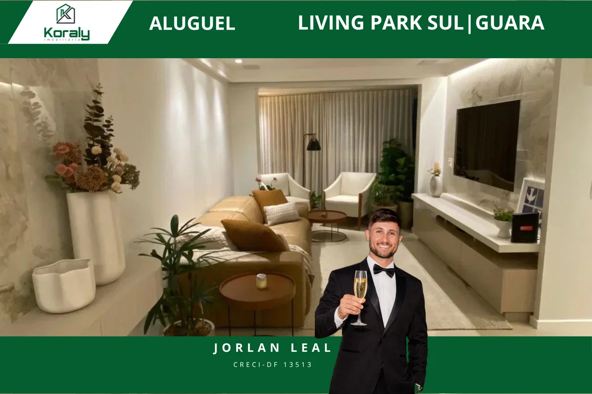 Apartamento reformado – Living Park Sul (Brasília)Características do Imóvel- Áre...