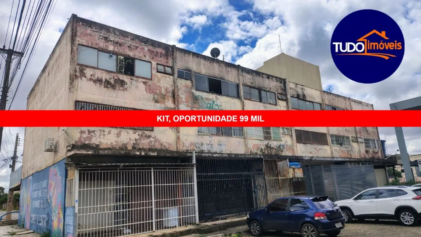 TUDO IMÓVEIS - CRECI 23.925-DFVende Kit em Taguatinga Norte na seguinte configur...