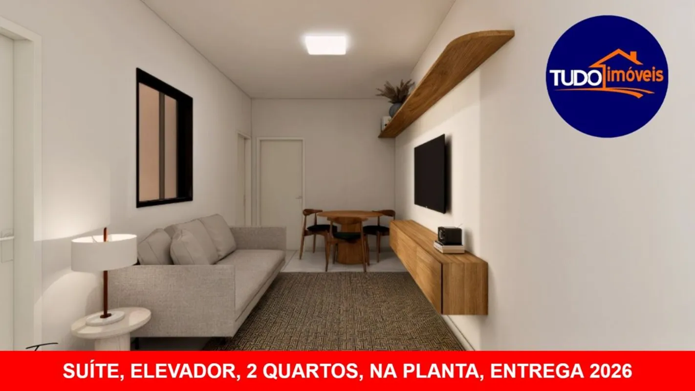 TUDO IMÓVEIS - CRECI 32.925-DFVENDE APARTAMENTO NOVO, EM CONSTRUÇÃO - NA PLANTA:...