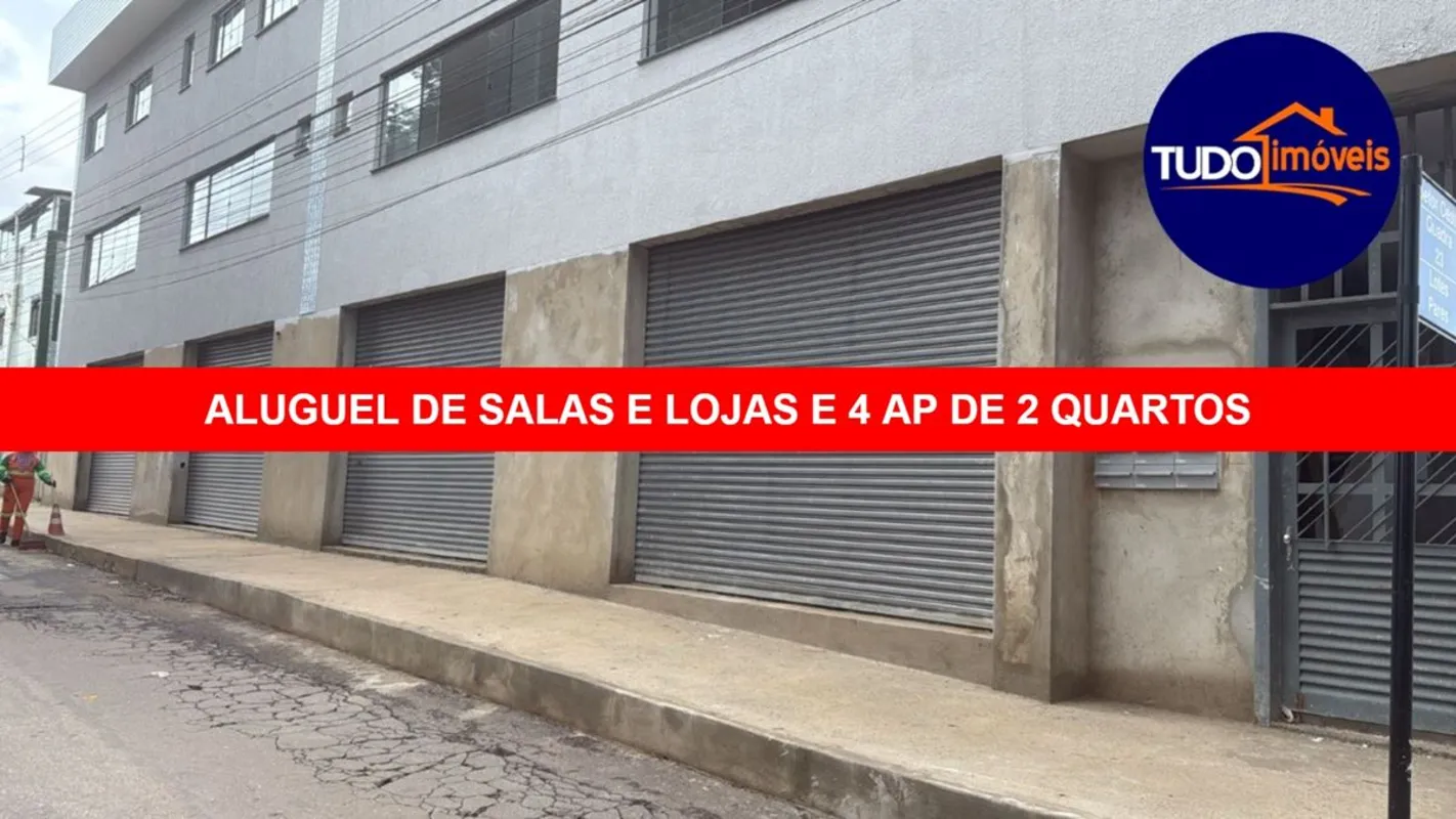 Tudo Imóveis - CRECI 23.925-DFPrédio Novo cheio de salas comerciais e lojas térr...