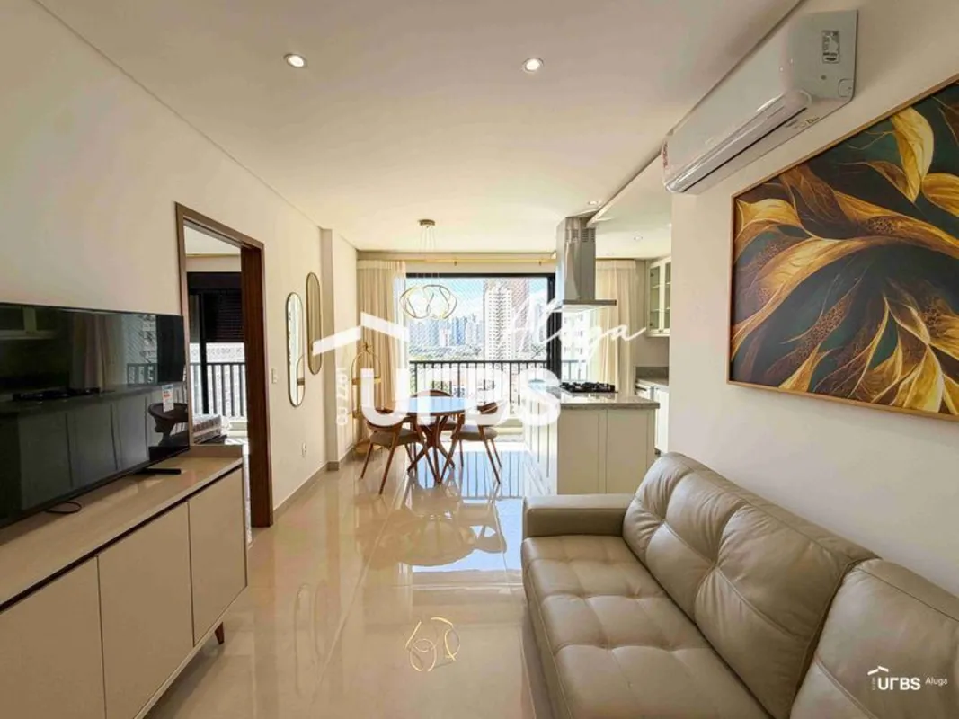 Excelente apartamento mobiliado para locação no Edifício Soho Bueno, em uma das ...