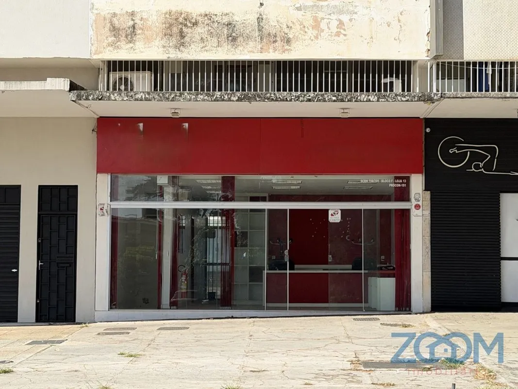 LOJA COMERCIAL DE FRENTE - 03 PAVIMENTOS - ALTA VISIBILIDADE - SCRN 708/709 ASA ...