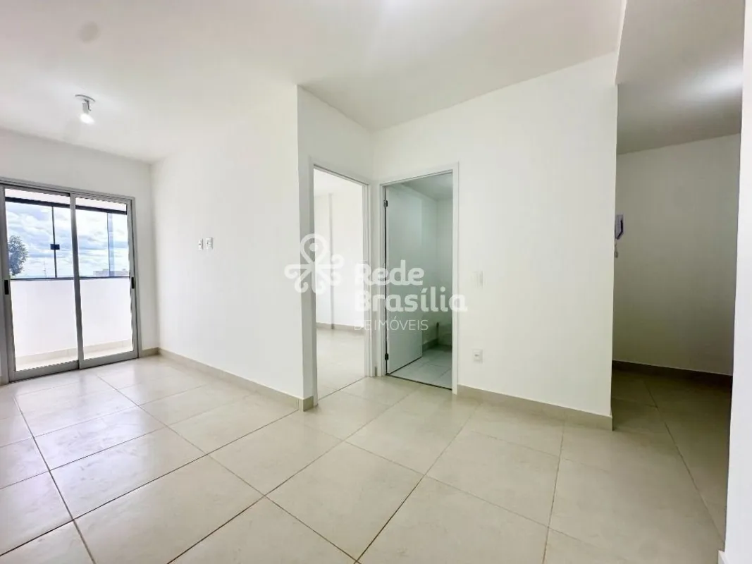 Residêncial Quadra Parque - Apartamento com 01 Quarto - Varanda - Aceita Financi...