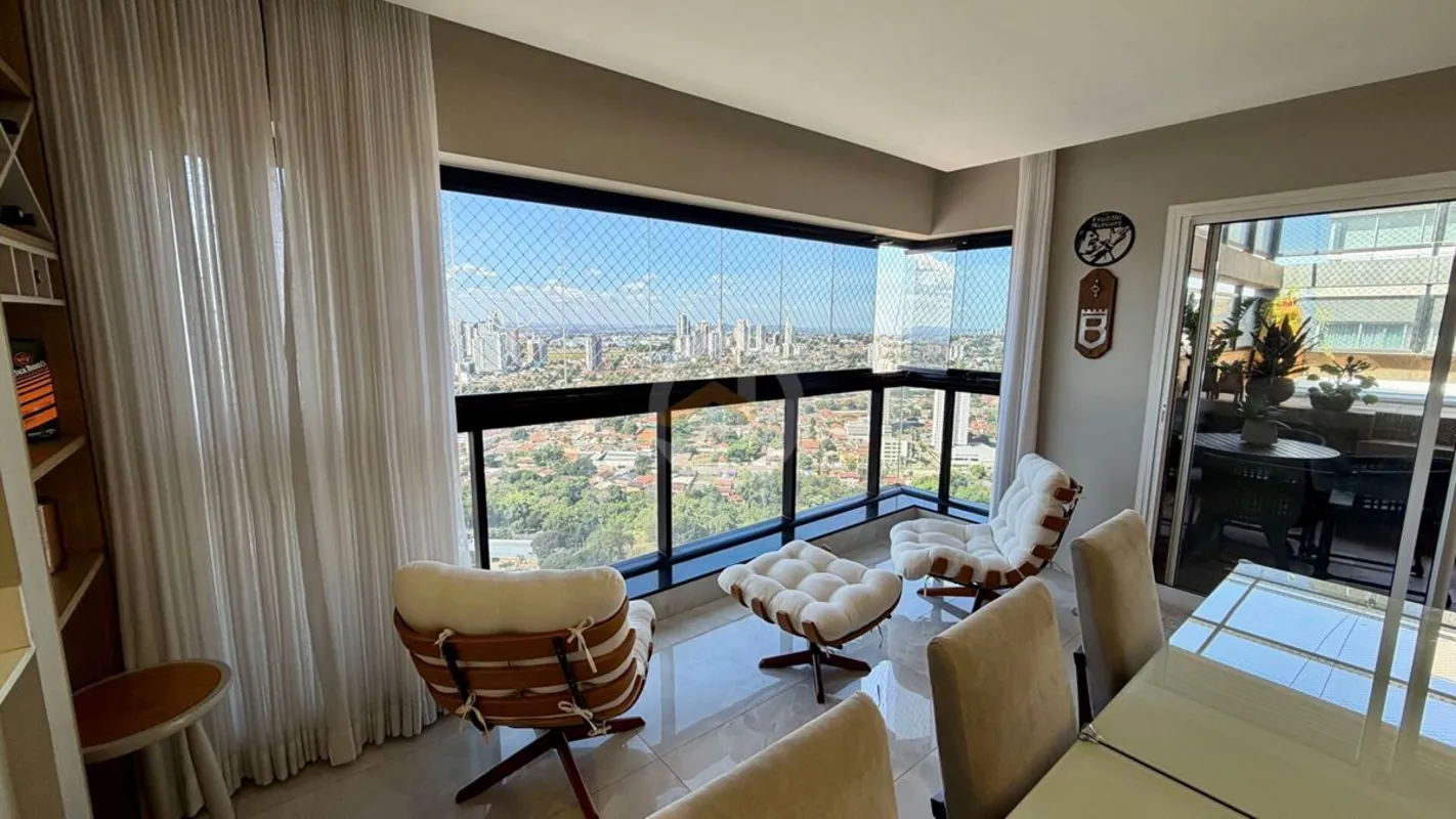 Cobertura/Penthouse exclusiva no setor Marista.Diferenciais do imóvel: 242 m² pr...