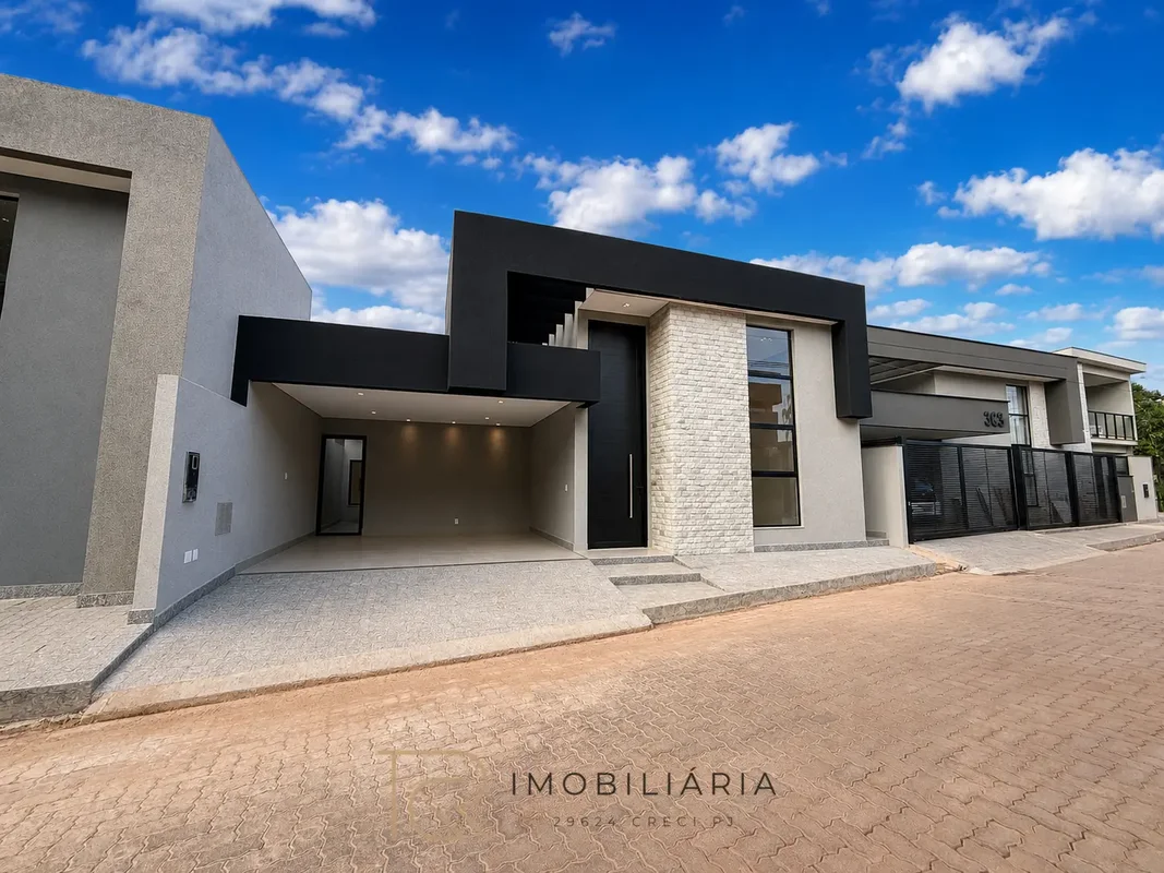 TRG imobiliária Vende: Excelente Casa Moderna em Condomínio Fechado !!Arniqueira...