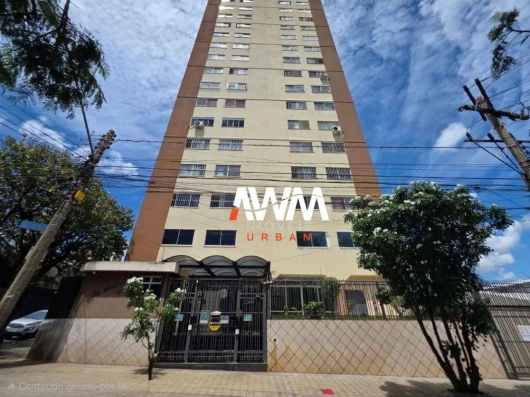 Apartamento 59 m² no Setor Leste Universitário, 2 quartos, 1Vaga de garagem, nas...