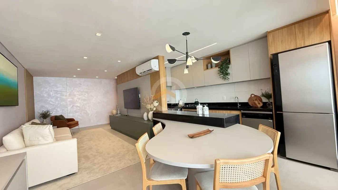 Apartamento de 119 m² com 3 suítes no Setor Marista | Churrasqueira a carvão na ...