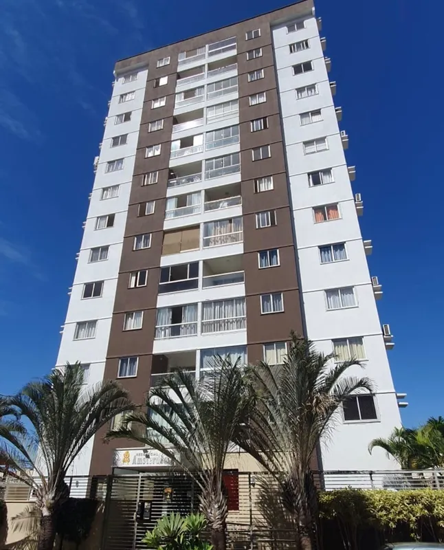 Apartamento à venda com 80,00m² no Residencial Amsterdam, 03 quartos sendo 01 su...