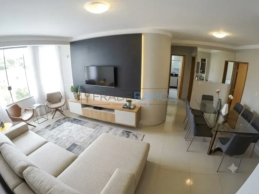 Apartamento à venda no Parque Amazônia, em Goiânia, com 87,85 m², 3 quartos, sen...
