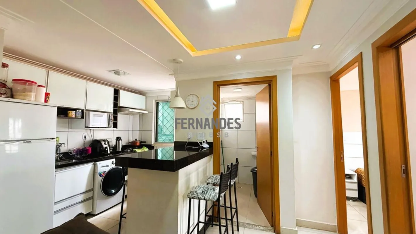 APARTAMENTO NASCENTE E PARCIALMENTE MOBILIADO NA QS 305 - SAMAMBAIA SUL | R$ 195...