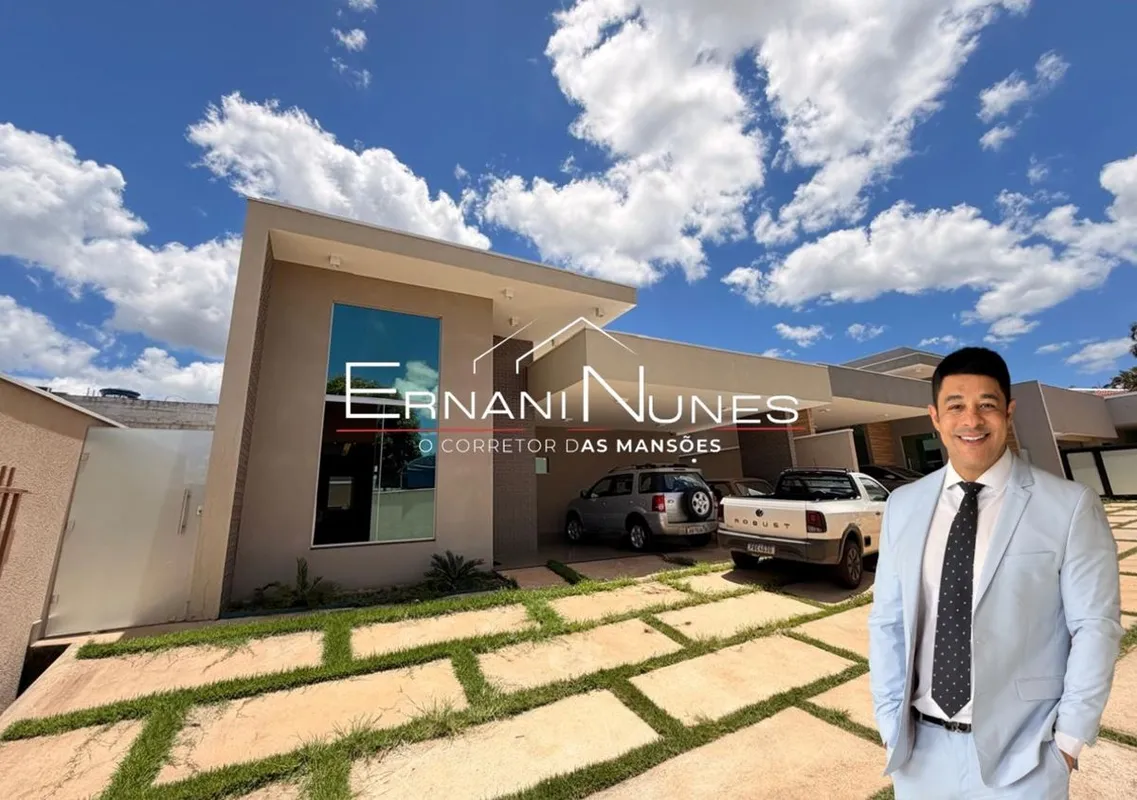ERNANI NUNES O CORRETOR DAS MANSOES APRESENTA:Linda casa a venda em Arniqueiras ...