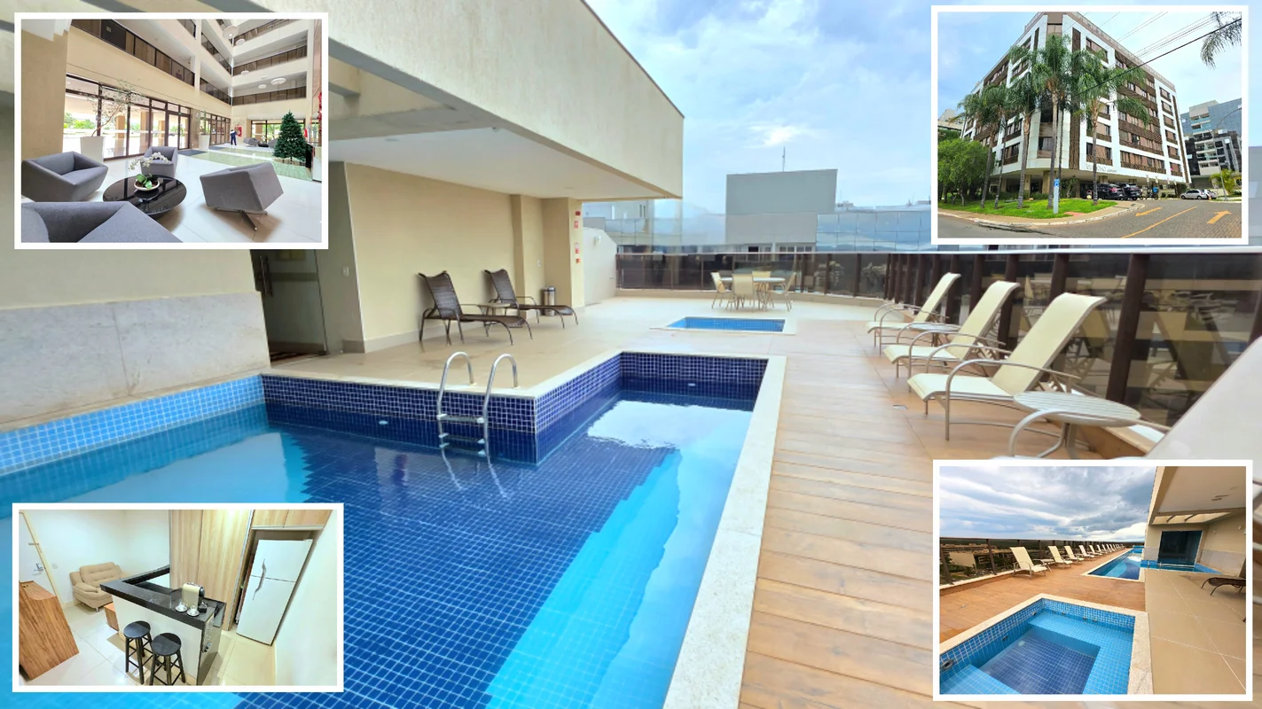 Apartamento Mobiliado e Reformado Res VIA SOHO Padrão Via Engenharia Excelente r...