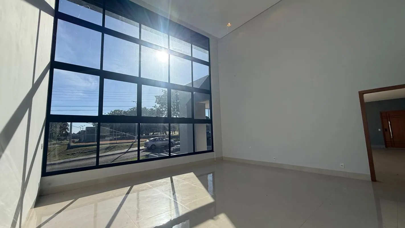 Casa de 530 mÂ², design moderno. Living monumental com sala de estar com pÃ©-dir...