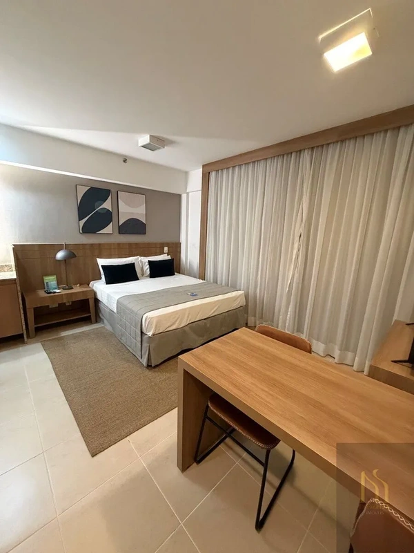 Vende-se excelente apart-hotel no Hotel Saint Moritz!Apartamento com 26 m², idea...