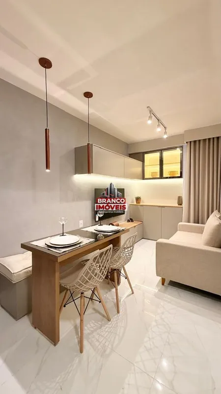 BRANCO IMÓVEIS VENDE - KITNET DE LUXO 1 QUARTO- Metragem - 24m2;- Garagem cobert...