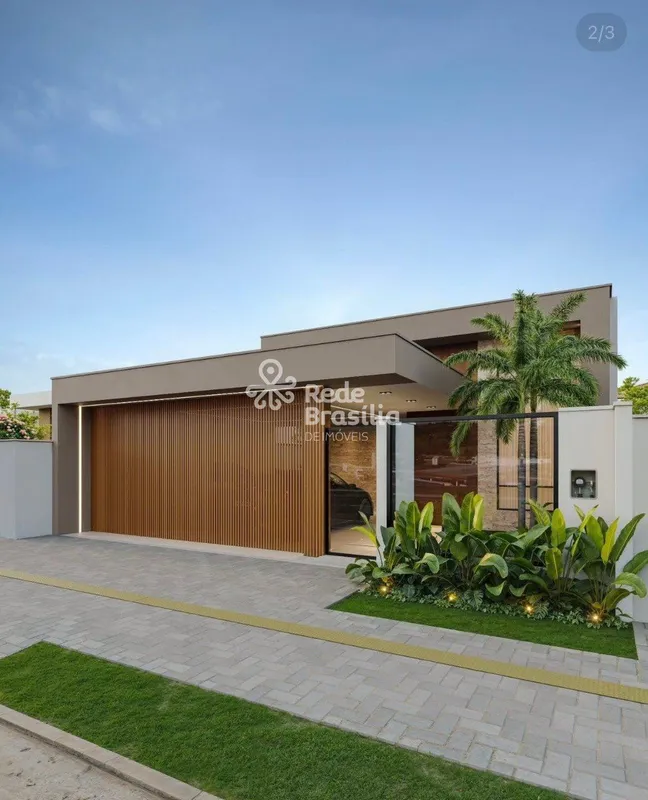 Casa nova, moderna em fase final de construção na QE 19.Imagine viver em uma cas...