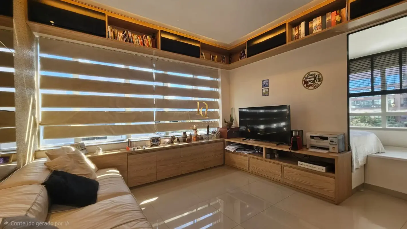 # APARTAMENTO MOBILIADO DE 1 QUARTO COM GARAGEM NO NOROESTE – EDIFÍCIO NEO## Ide...