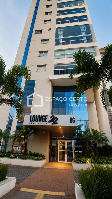 Excelente apartamento para aluguel no Condomínio Lounge 22, 01 quarto sendo suít...